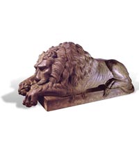 Cast Iron Lion Set